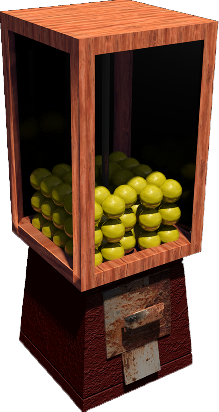snoepautomaat Advanced 3D Modeling