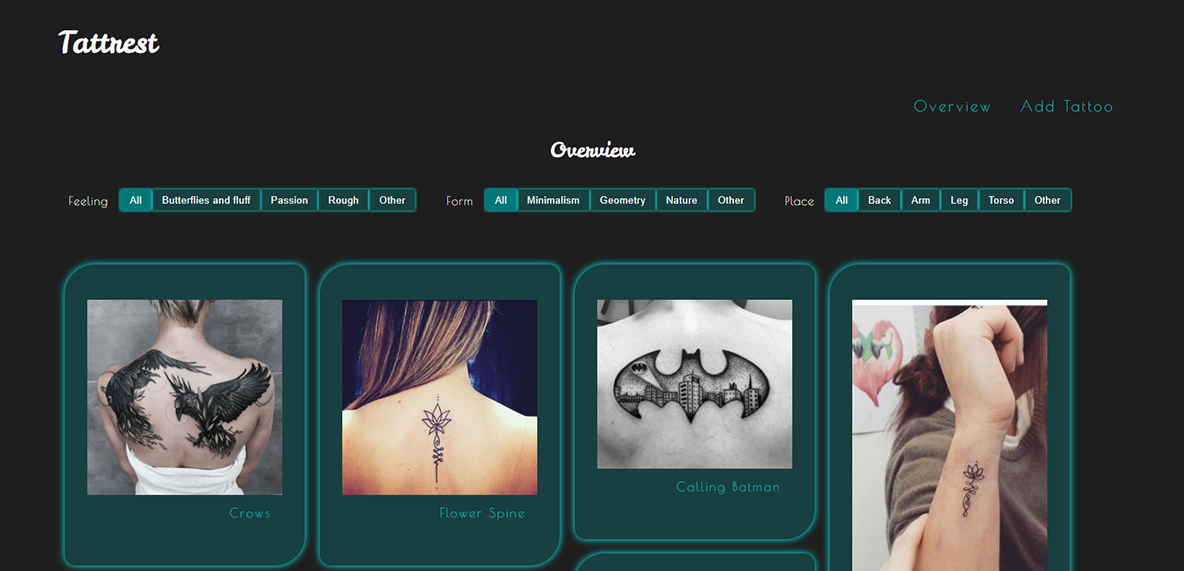 tattrest tattoo pintrest php sql repository github